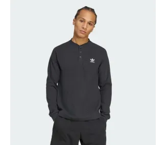 ESSENTIALS LS       BLACK ORG